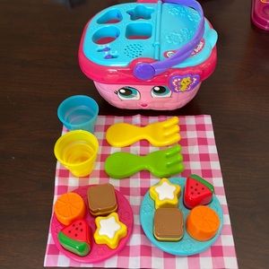 Leap Frog Shapes and Sharing Picnic Basket